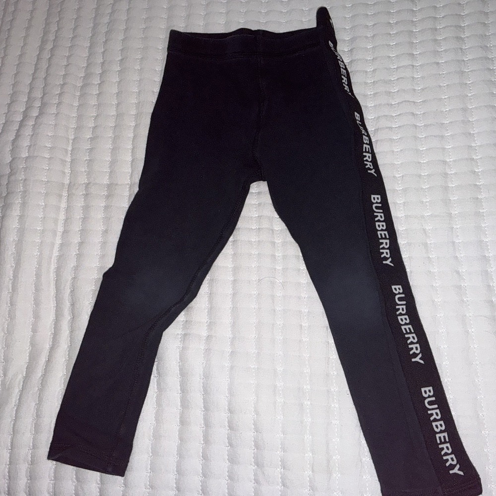 Burberry Girls Leggings Size‎ 4y Black